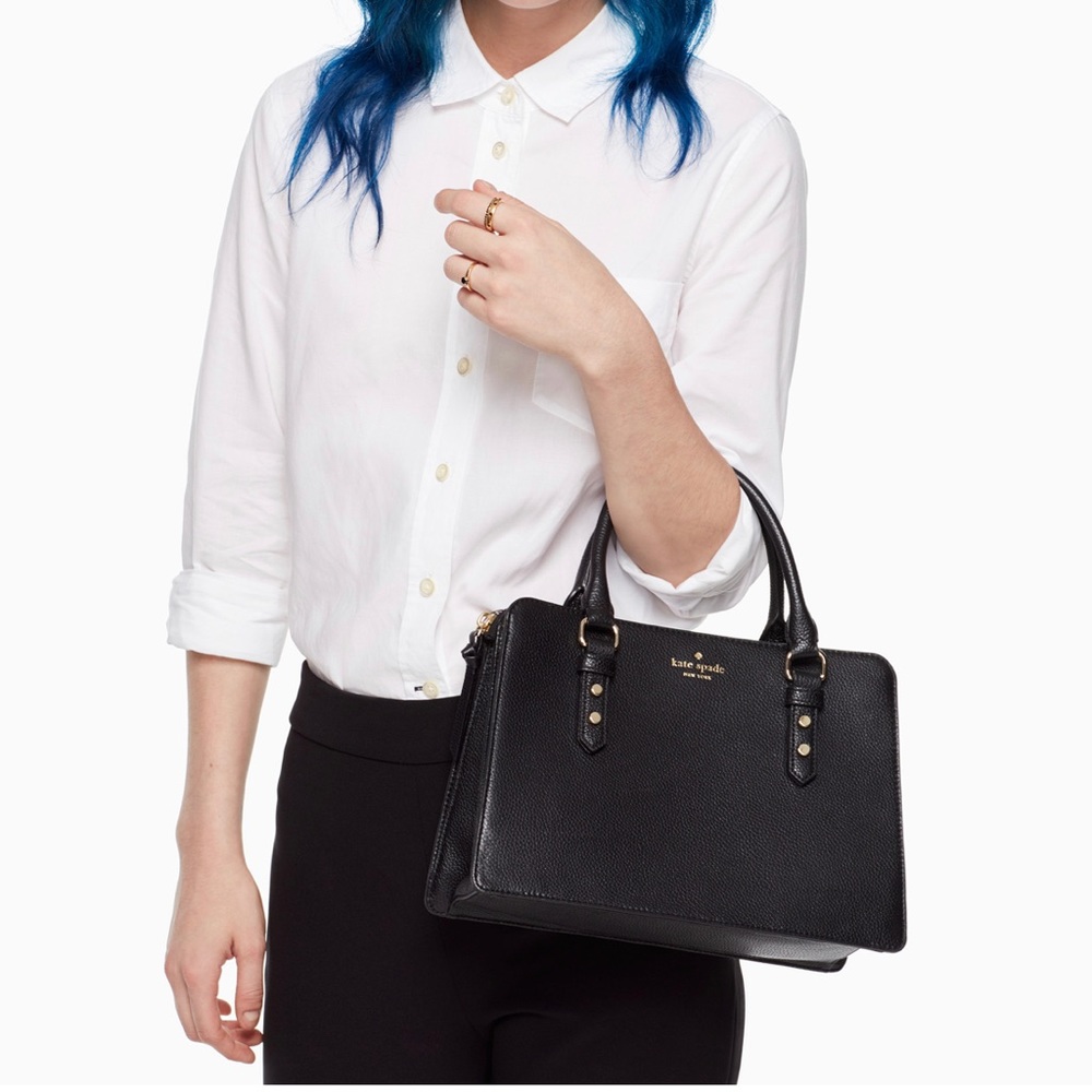Kate Spade Black Satchel - Picture 6 of 10
